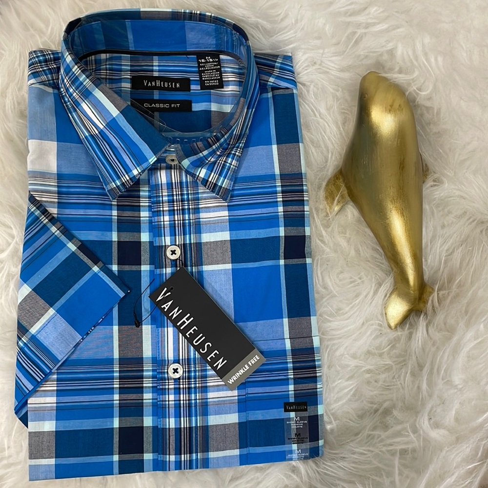 Van Heusen Men's Short Sleeve Shirt